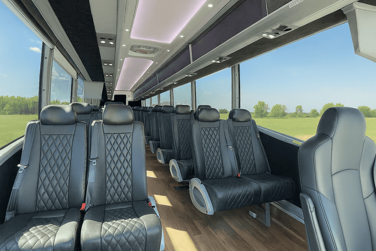 coach bus in Conroe