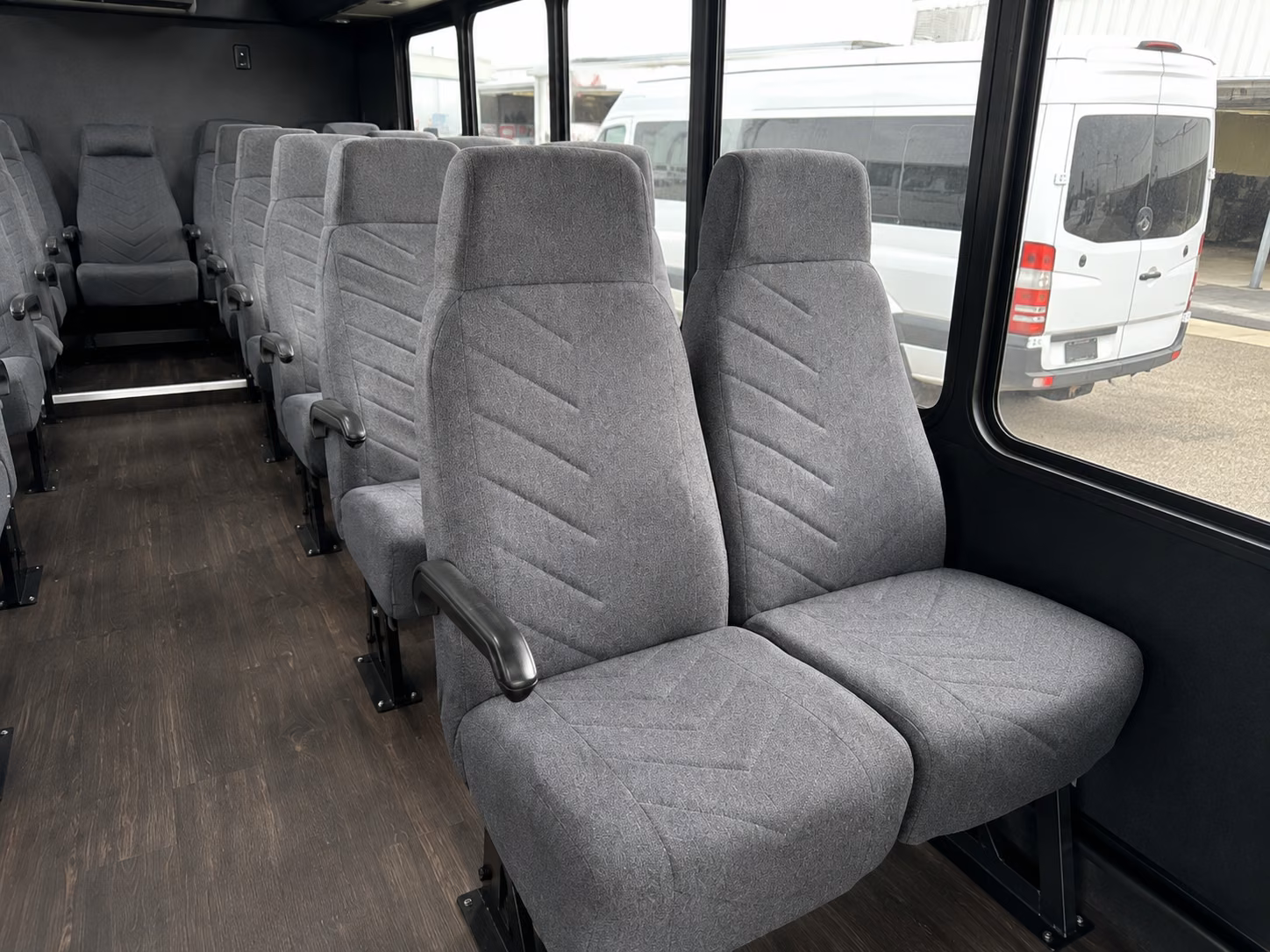 conroe 20 passenger minibus interior