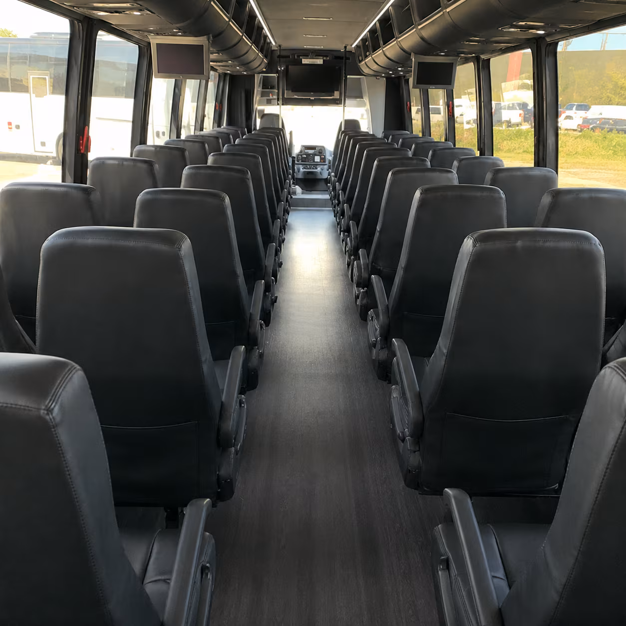 conroe 30 passenger minibus interior
