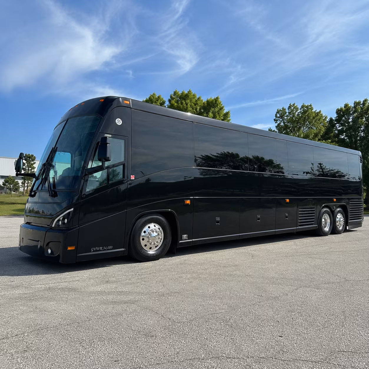 conroe 47 passenger charter bus