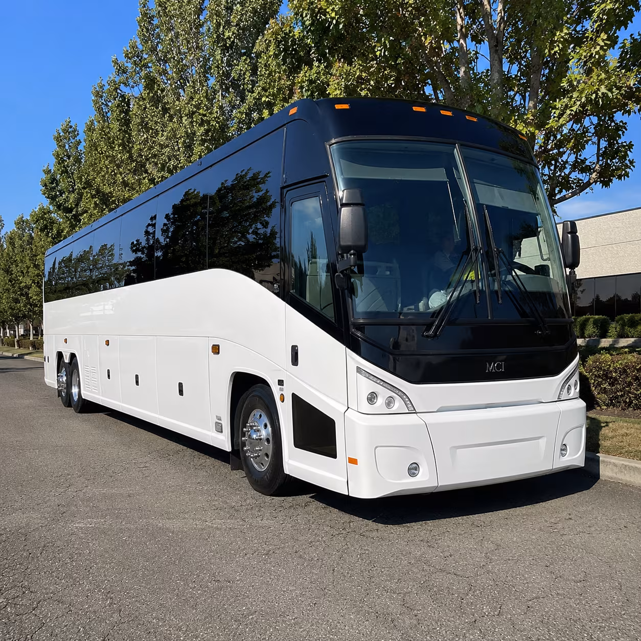 conroe 50 passenger charter bus