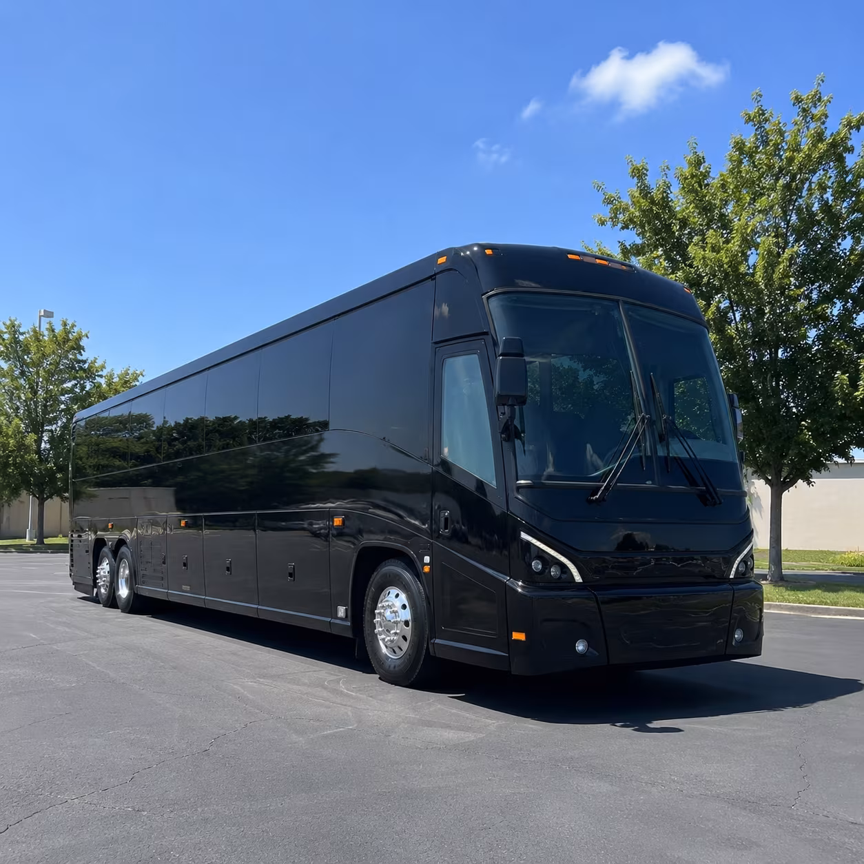 conroe 56 passenger charter bus