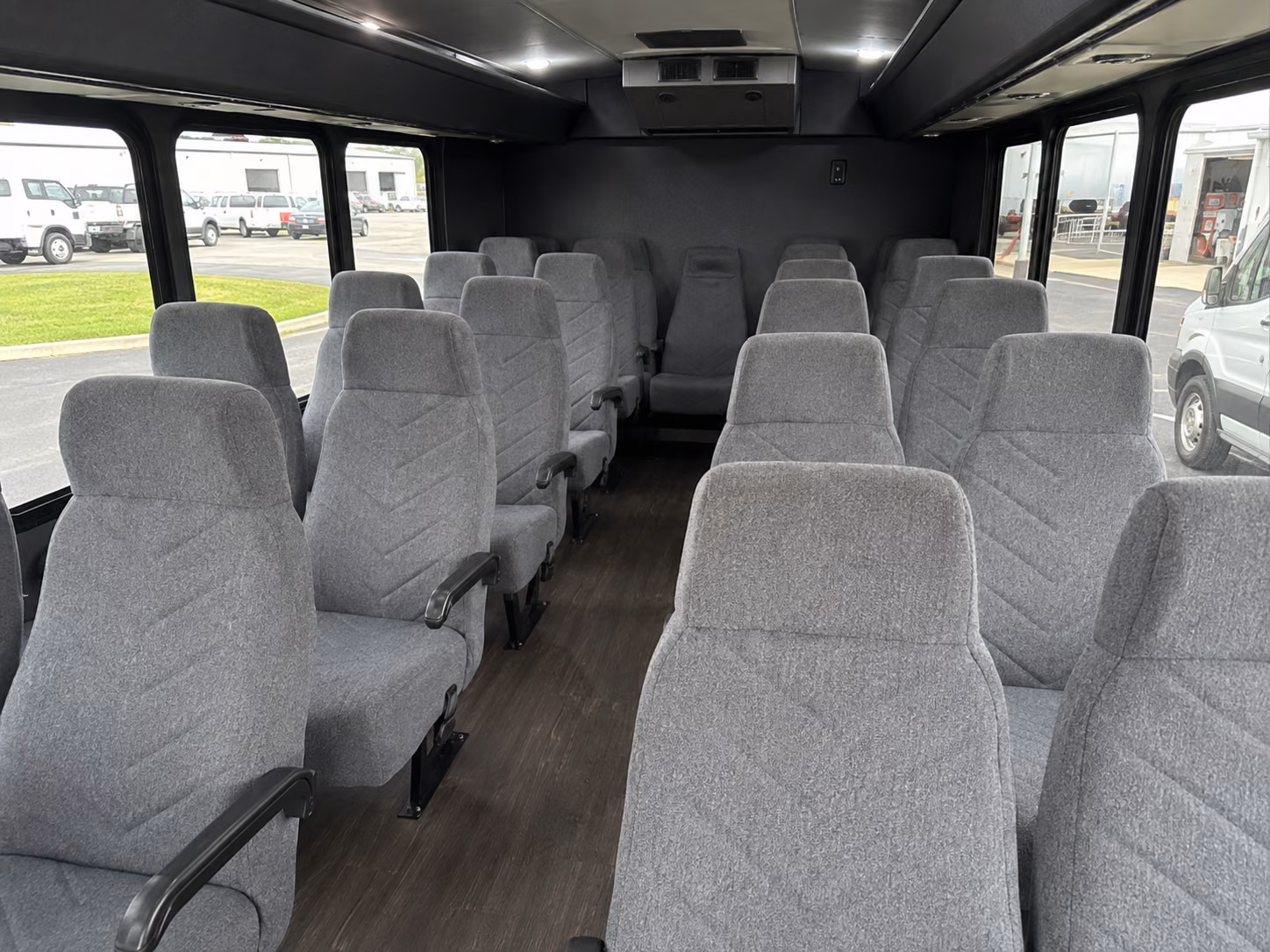 conroe airport transportation onboard seating
