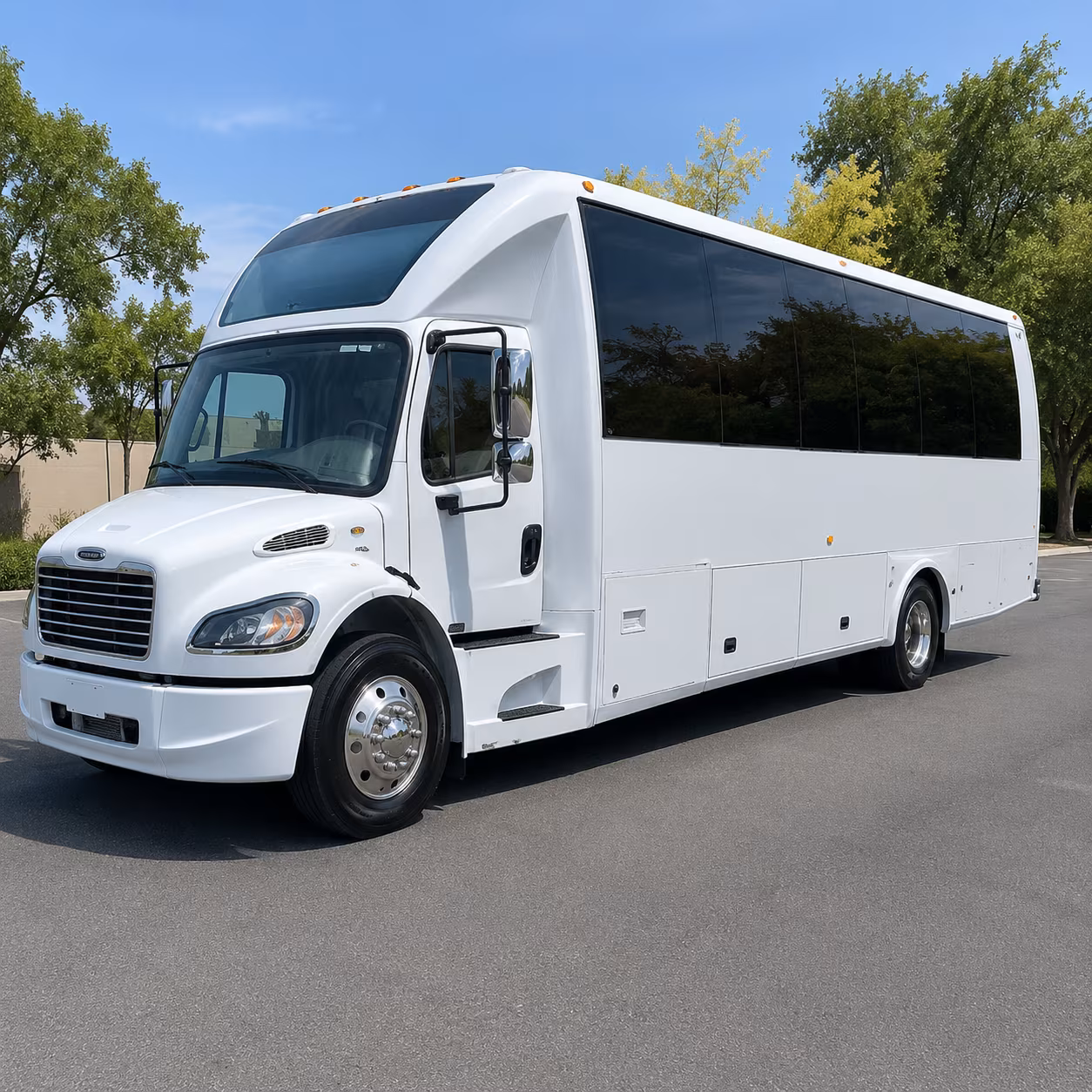 conroe anniversary party bus rental