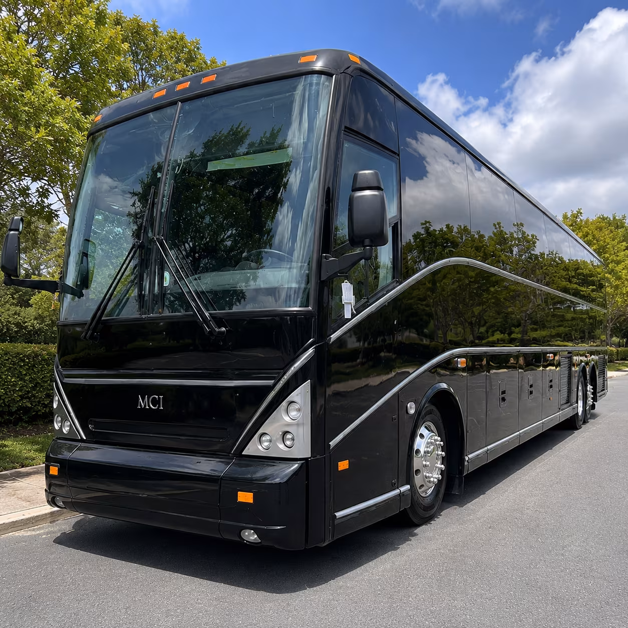 conroe concert charter bus rental