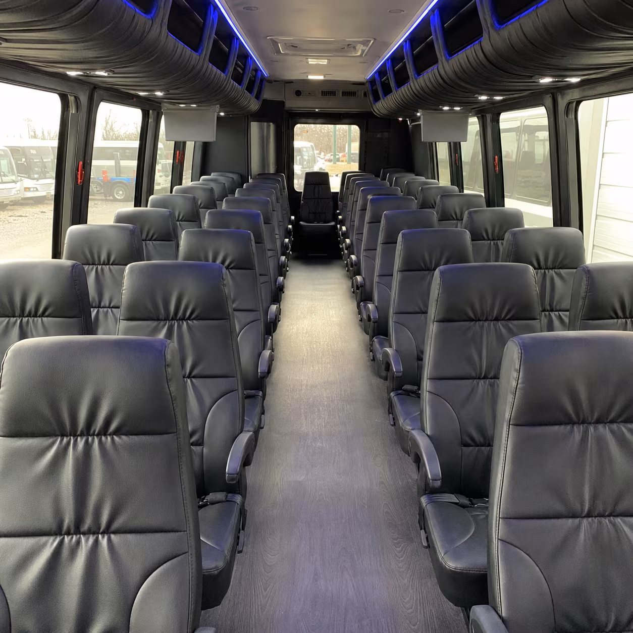 conroe convention transportation onboard seating
