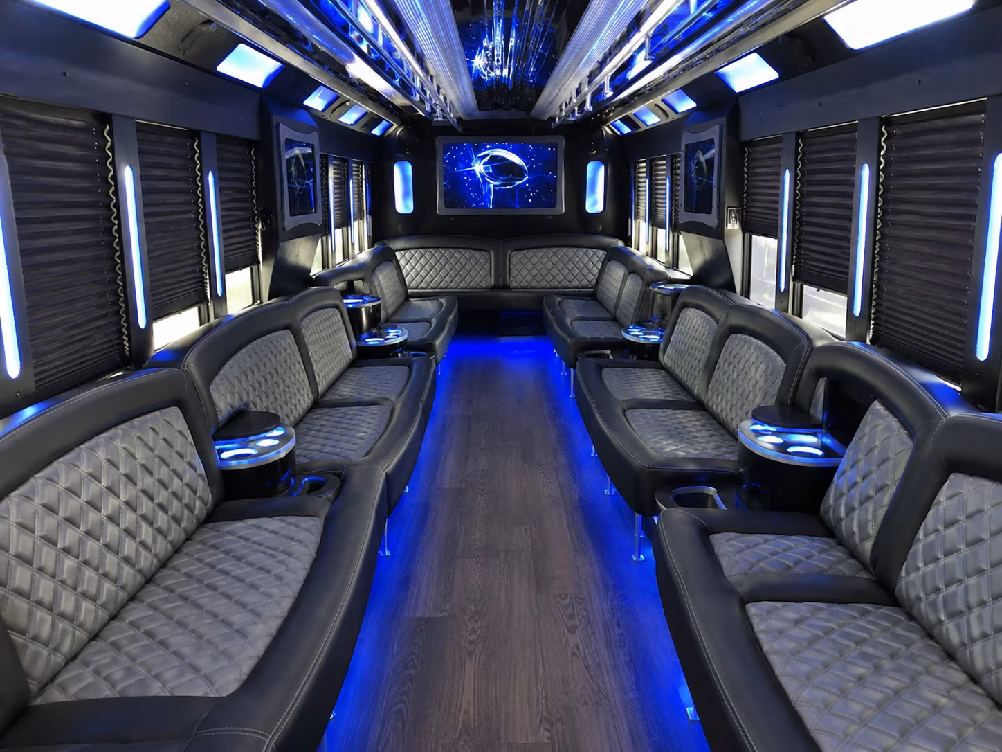 conroe prom party bus rental