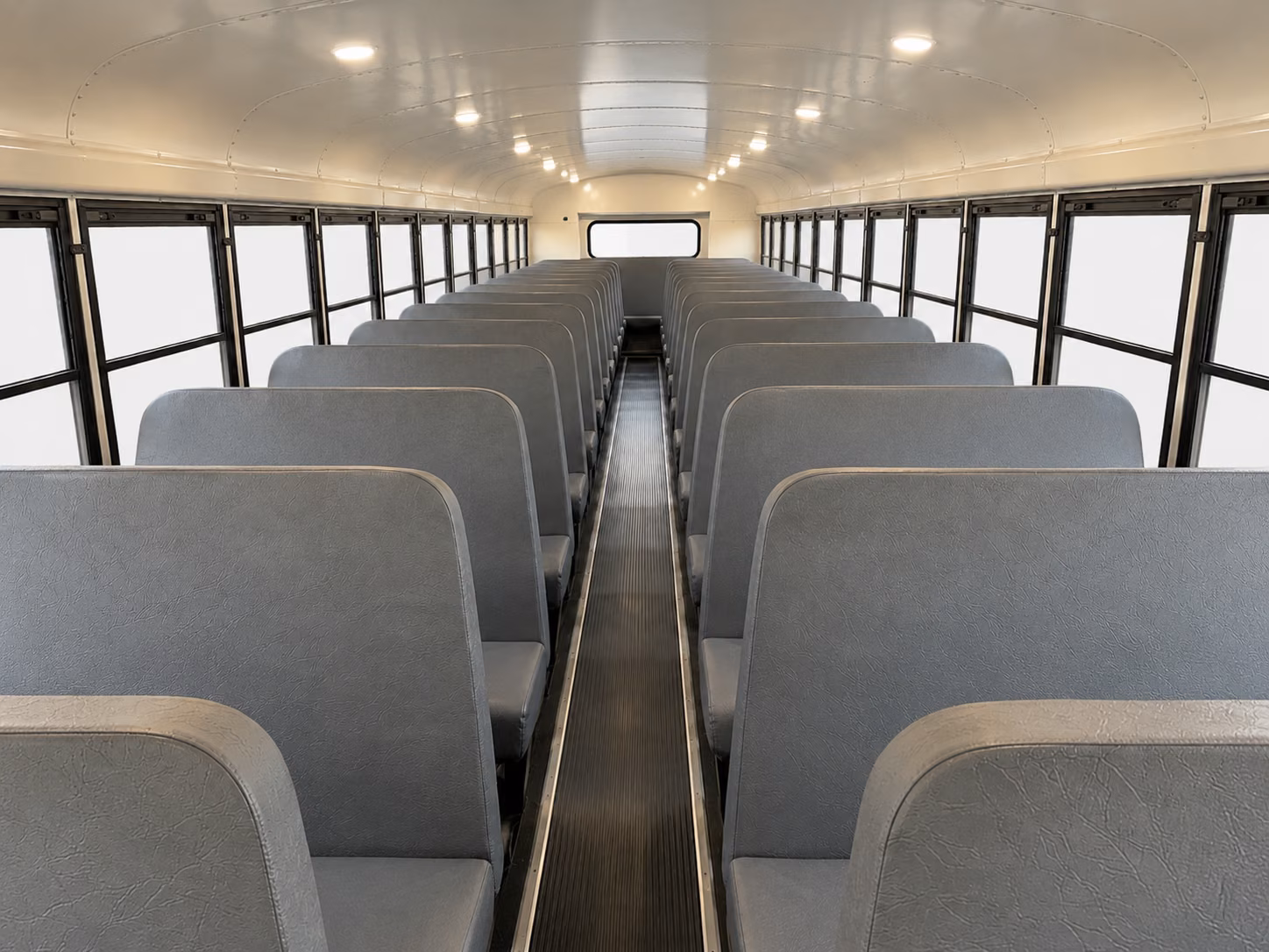 conroe school bus interior