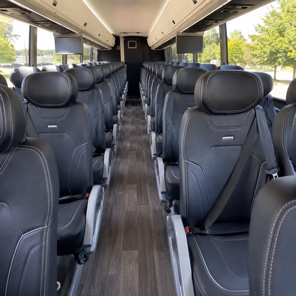 conroe sporting event transportation onboard seating