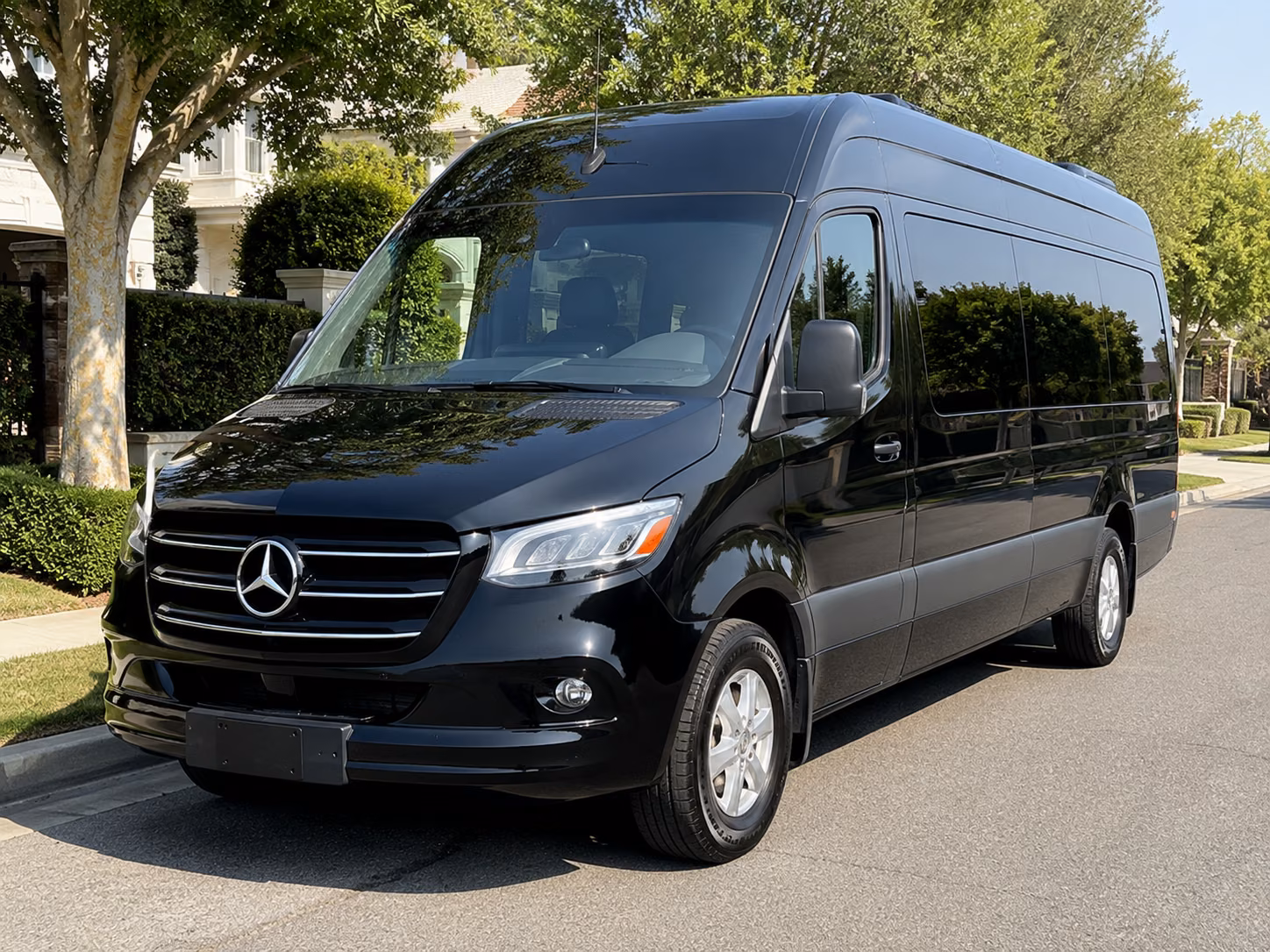 conroe sprinter van with driver