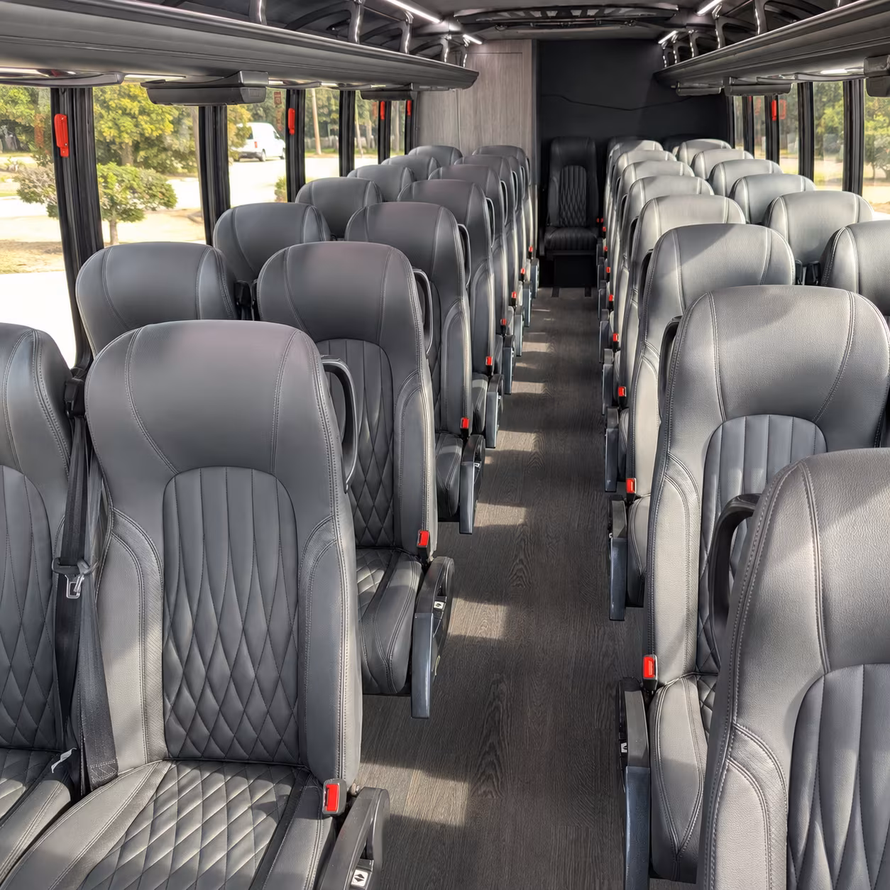 minibuses and charter buses for conroe stem and academic competition travel