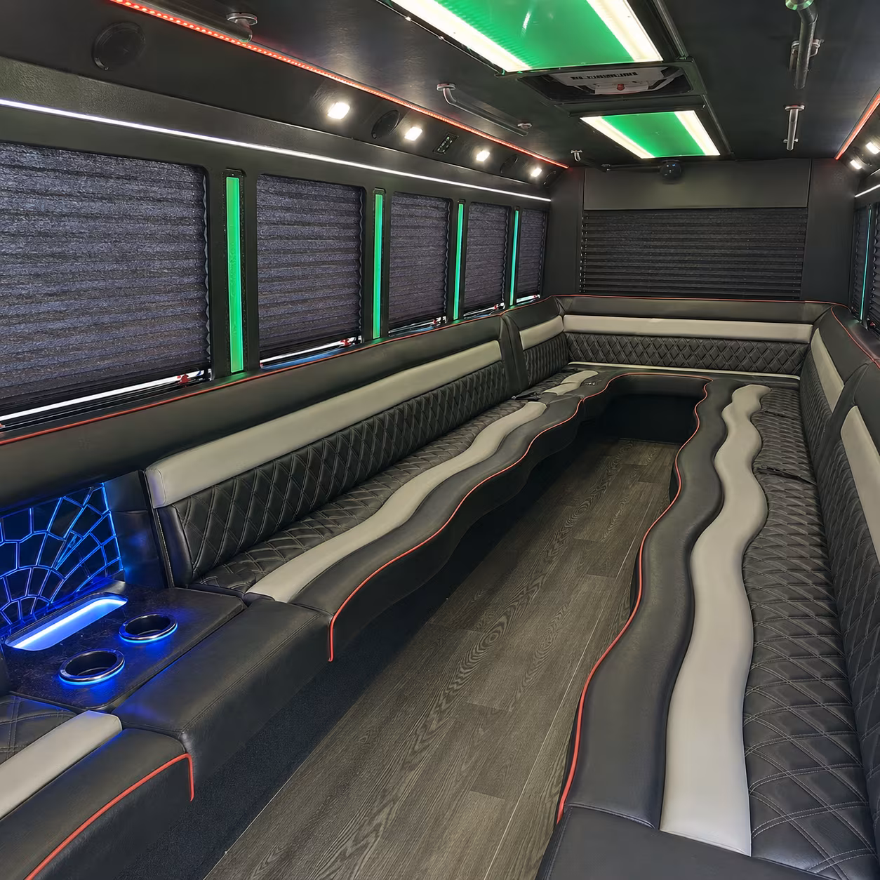 party buses for conroe high school prom night