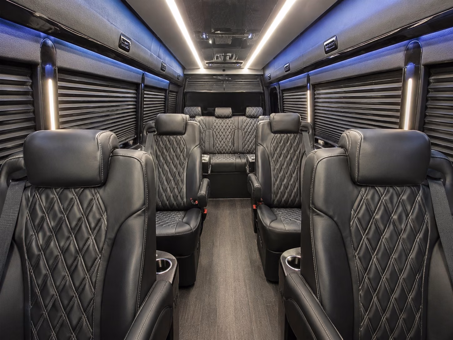 sprinter van and minibus rentals for small prom groups in conroe